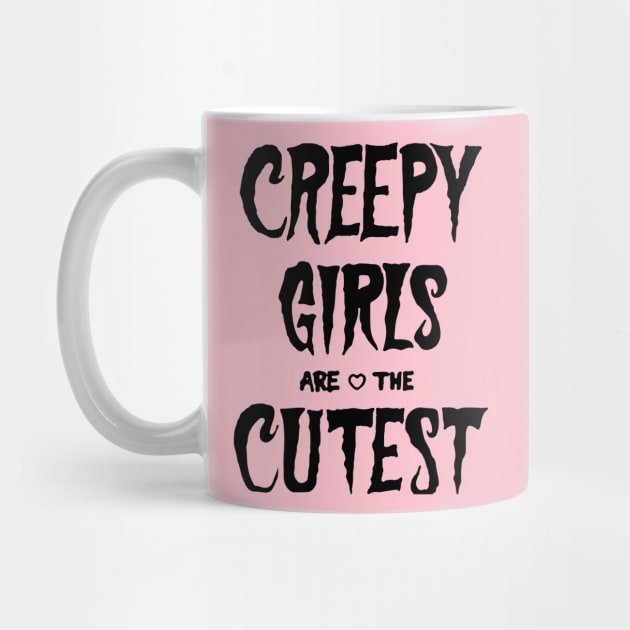 Creepy Girls Are The Cutest Gothic Emo Grunge Aesthetic Post by Prolifictees